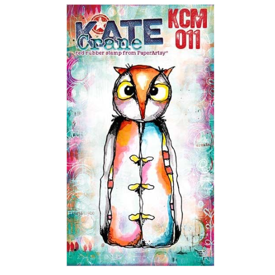 PaperArtsy Rubber Stamp - Kate Crane Mini 011 - KCM011