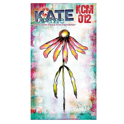 PaperArtsy Rubber Stamp - Kate Crane Mini 012 - KCM012