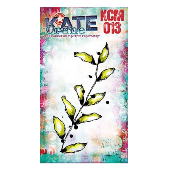 PaperArtsy Rubber Stamp - Kate Crane Mini 013 - KCM013