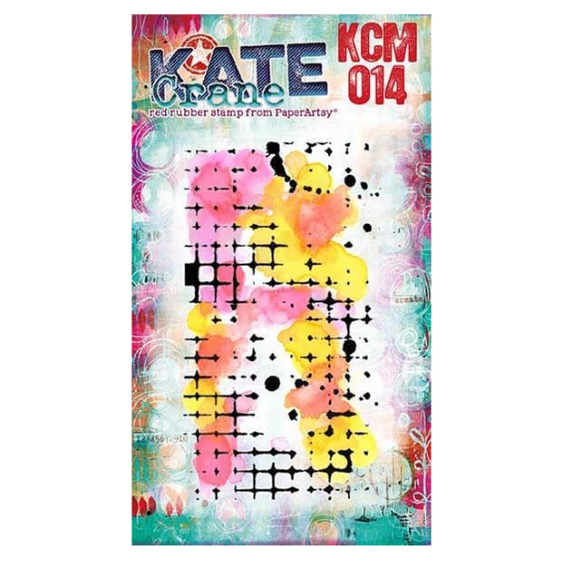 PaperArtsy Rubber Stamp - Kate Crane Mini 014 - KCM014