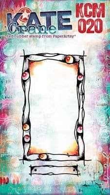 PaperArtsy Rubber Stamp - Kate Crane Mini 020 - KCM020