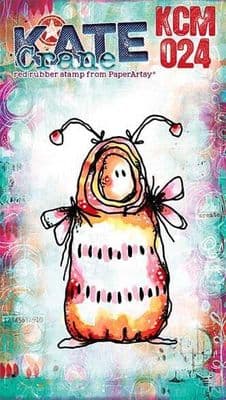 PaperArtsy Rubber Stamp - Kate Crane Mini 024 - KCM024