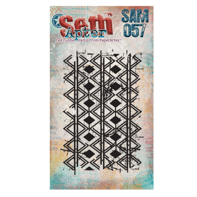 PaperArtsy Rubber Stamp {Seth Apter} Mini 057 - SAM057 was EM121