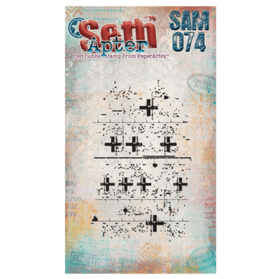 PaperArtsy Rubber Stamp {Seth Apter} Mini 074 - SAM 074 was EM162