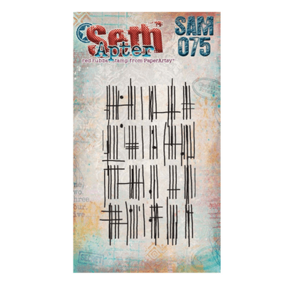 PaperArtsy Rubber Stamp {Seth Apter} Mini 075 - SAM 075 was EM163