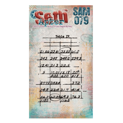 PaperArtsy Rubber Stamp {Seth Apter} Mini 079 - SAM079 was EM167
