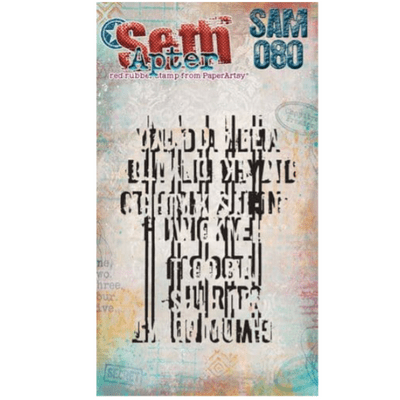 PaperArtsy Rubber Stamp {Seth Apter} Mini 080 - SAM080 was EM168