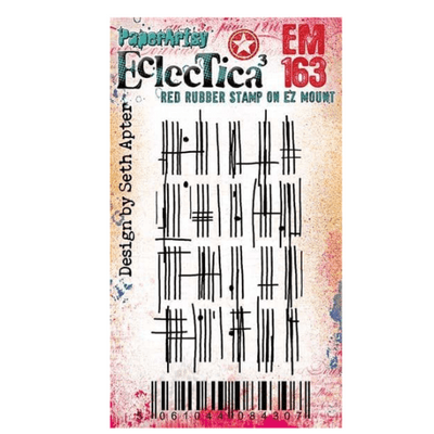 PaperArtsy Rubber Stamp {Seth Apter} Mini 163 - EM163 {SAM075}