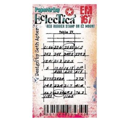PaperArtsy Rubber Stamp {Seth Apter} Mini 167 - EM167 {SAM079}