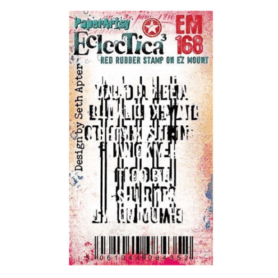PaperArtsy Rubber Stamp {Seth Apter} Mini 168 - EM168 {SAM080}