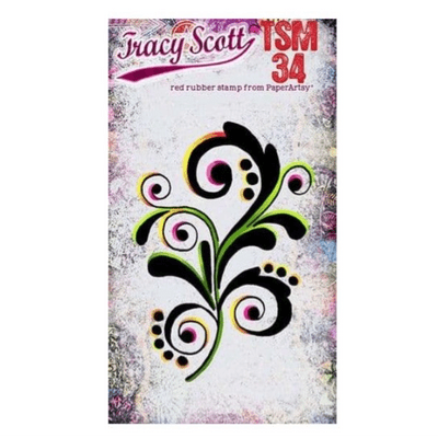 PaperArtsy Rubber Stamp - Tracy Scott Mini 34 - TSM34