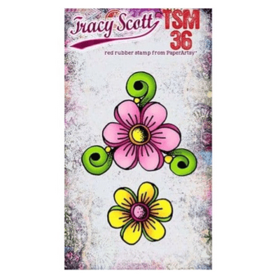 PaperArtsy Rubber Stamp - Tracy Scott Mini 36 - TSM36