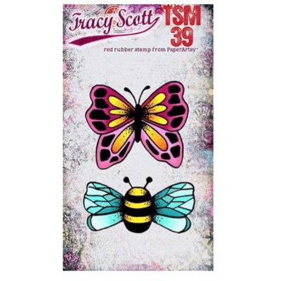 PaperArtsy Rubber Stamp - Tracy Scott Mini 39 - TSM39