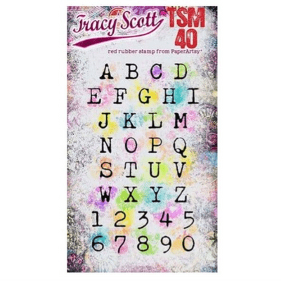 PaperArtsy Rubber Stamp - Tracy Scott Mini 40 - TSM40