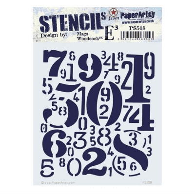 PaperArtsy Stencil - E³ {EMW} Mags Woodcock 508 - PS508