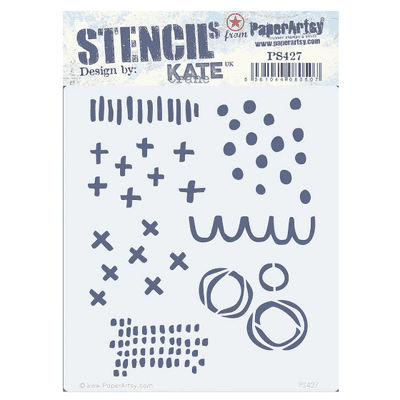 PaperArtsy Stencil - Kate Crane 427 - PS427