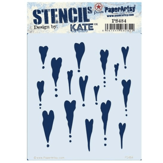 PaperArtsy Stencil - Kate Crane 484 - PS484