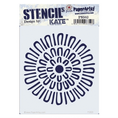 PaperArtsy Stencil - Kate Crane 503 - PS503