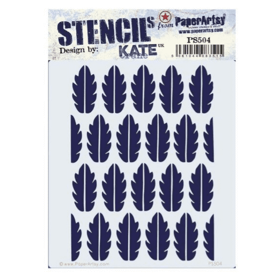 PaperArtsy Stencil - Kate Crane 504 - PS504