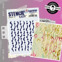 PaperArtsy Stencil - Kate Crane 511 - PS511