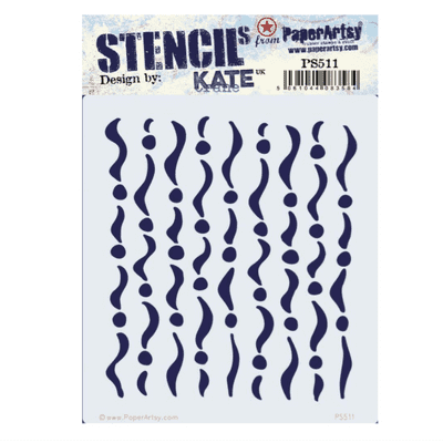 PaperArtsy Stencil - Kate Crane 511 - PS511