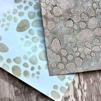 PaperArtsy Stencil Large - {EAB} 486 - PS486 Alison Bomber