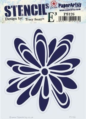 PaperArtsy Stencil - Tracy Scott 126 - PS126