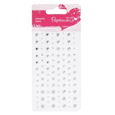 Papermania Adhesive Stones - Silver