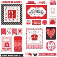 PhotoPlay Die Cut Cardstock Ephemera - Love Notes