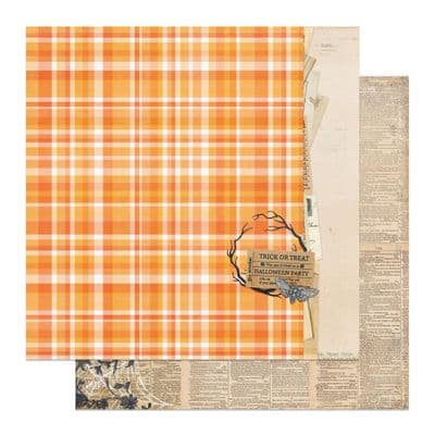 PhotoPlay Double-Sided 12x12 Cardstock - Halloween Junque - Halloween Party