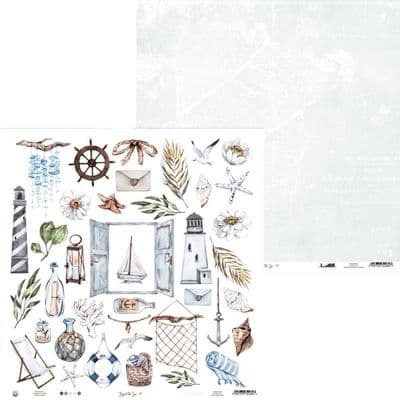 Piatek P13 12x12 paper - Beyond the Sea - 07