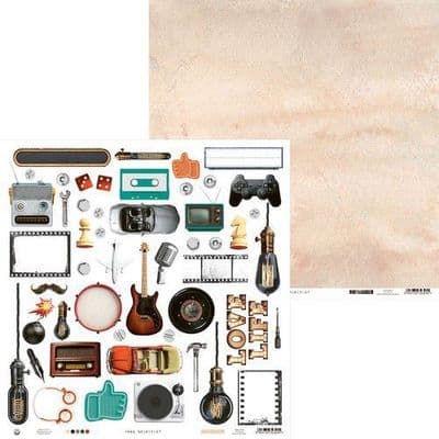 Piatek P13 12x12 paper - Free Spirit - 07