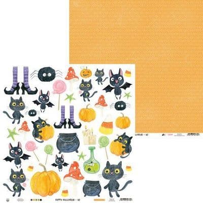 Piatek P13 12x12 paper - Happy Halloween - 02