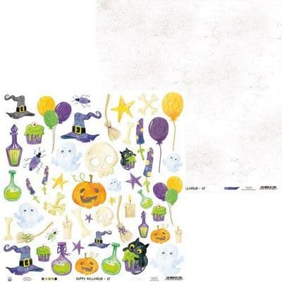 Piatek P13 12x12 paper - Happy Halloween - 07