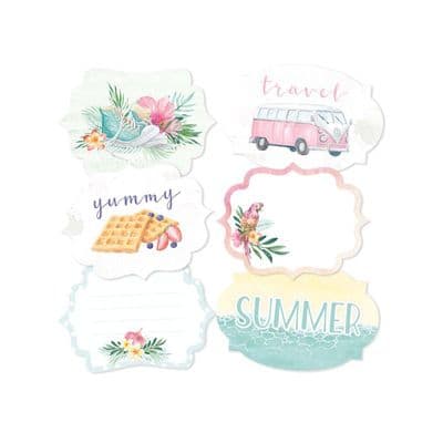 Piatek P13 Decorative Tags - Summer Vibes 04