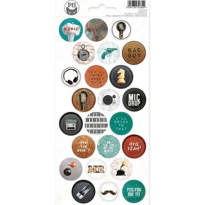 Piatek P13 Sticker Sheet - Free Spirit 03