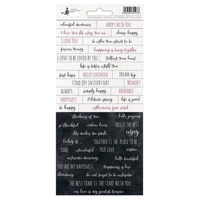 Piatek P13 Sticker Sheet - Hello Beautiful 01