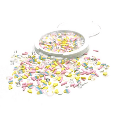 Picket Fence Studios Sequin Mix & Embellishments - On an Egg Hunt