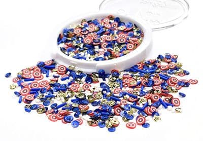 Picket Fence Studios Sequin Mix & Embellishments - Superhero