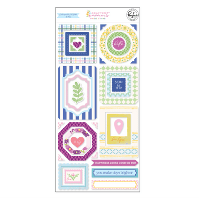 Pinkfresh Studio Chipboard Stickers by Paige Evans - Crafted Moments