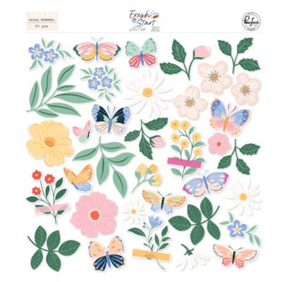 Pinkfresh Studio Floral Ephemera by Kaitlin Sheaffer - Fresh Start