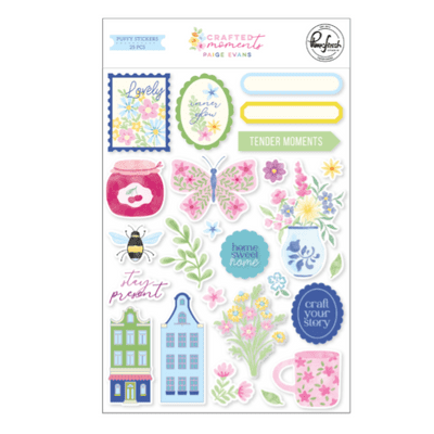 Pinkfresh Studio Puffy Stickers by Paige Evans - Crafted Moments
