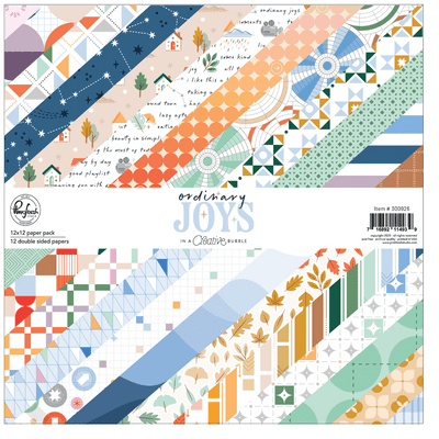 Pinkfresh Studios 12x12 Paper Collection Pack by Geralyn Sy - Ordinary Joys