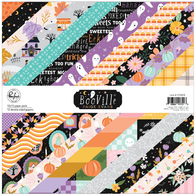 Pinkfresh Studios 12x12 Paper Collection Pack by Paige Evans - BooVille
