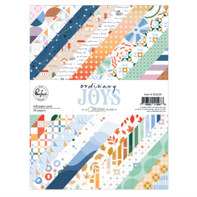 Pinkfresh Studios 6x8 Paper Pack by Geralyn Sy - Ordinary Joys