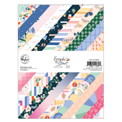 Pinkfresh Studios 6x8 Paper Pack by Kaitlin Sheaffer - Fresh Start