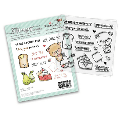 Polkadoodles Clear Stamp Set - Cutie Pie
