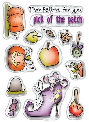 Polkadoodles Clear Stamp Set - Pick of the Patch