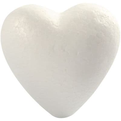 Polystyrene Heart - 8cm