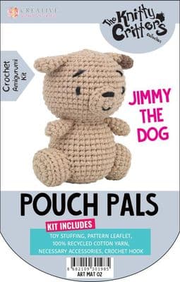 Pouch Pals Crochet Kit - Jimmy the Dog